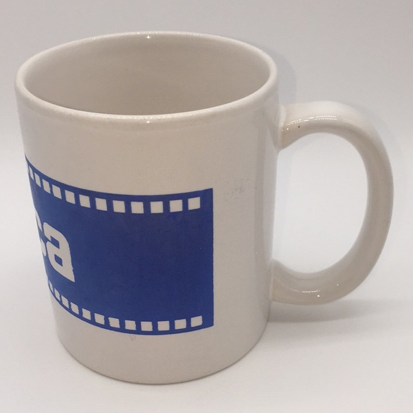 Konica Cameras & Film Advertising Coffee Tea Mug Ceramic Vintage 1980s - Picture 3 of 8
